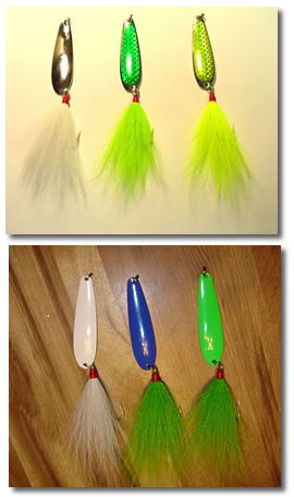 3 inch Striper Spoons for trolling – June Bug Tackle Co.